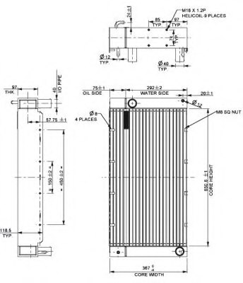NRF 52192 Radiator, engine cooling